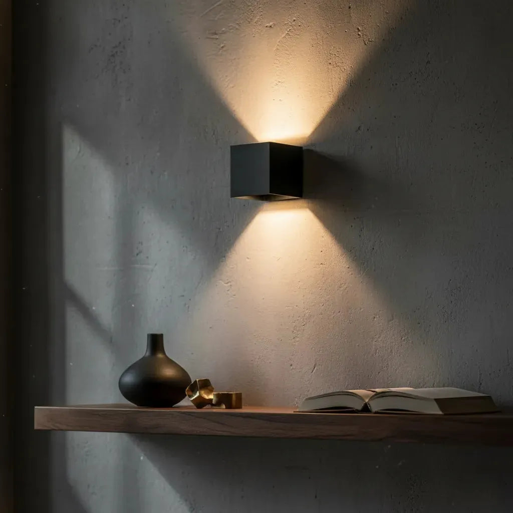 Arbotante Cubo 3 Tonos