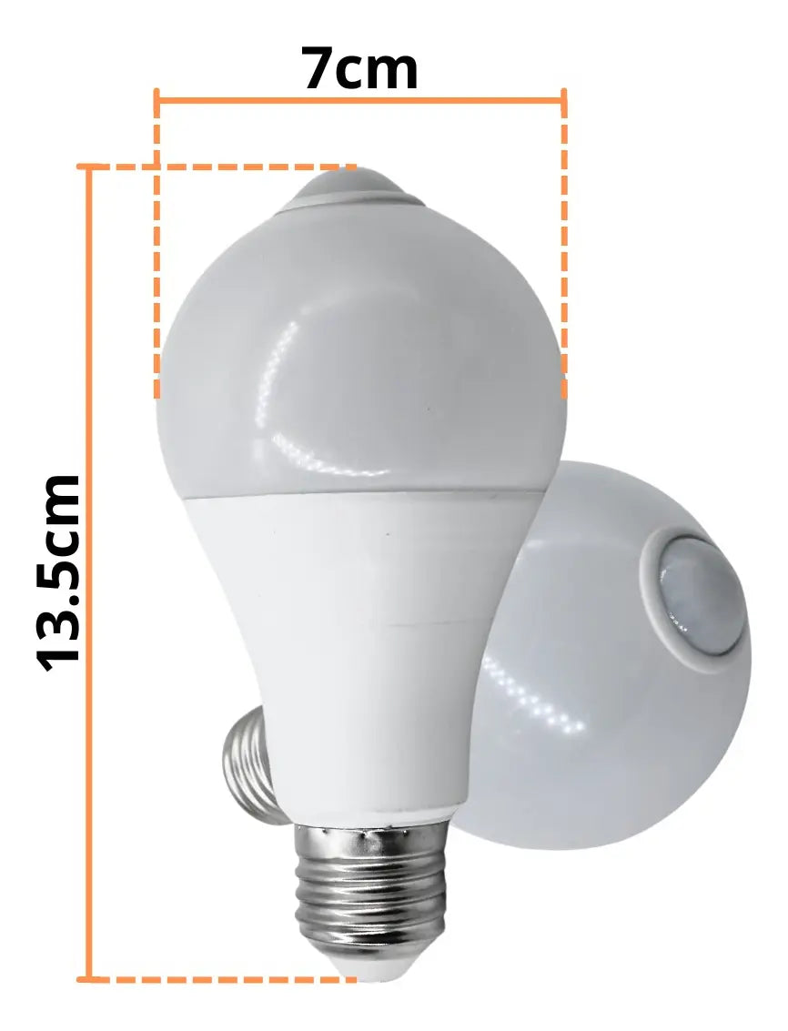 Foco con sensor de movimiento 12W