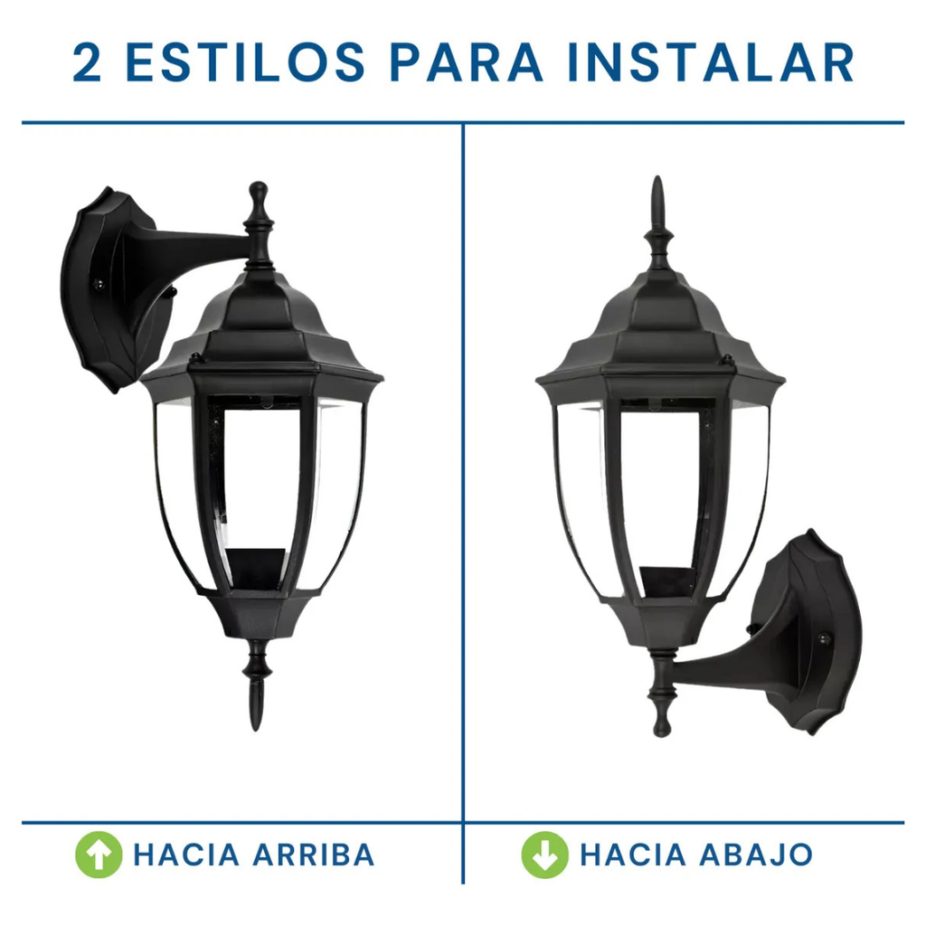 Farol Negro 2 Posiciones