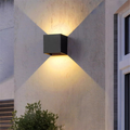Arbotante Cubo Luz Cálida